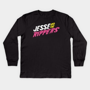 JESSE AND THE RIPPERS Kids Long Sleeve T-Shirt